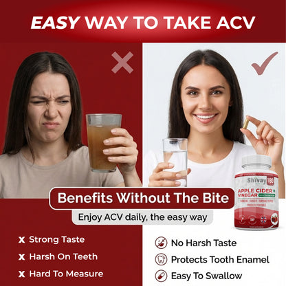 Apple Cider Vinegar Complex with Turmeric, Ginger, Cayenne & Bio Cultures