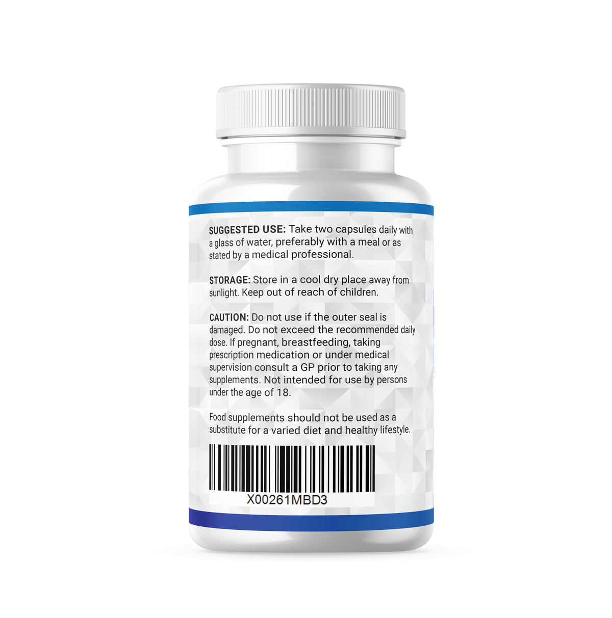 Shivay Herbals Magnesium 3-in-1 Complex - 384mg Elemental Magnesium - Glycinate, Malate & Citrate - 120 Vegan Capsules - Made in the UK