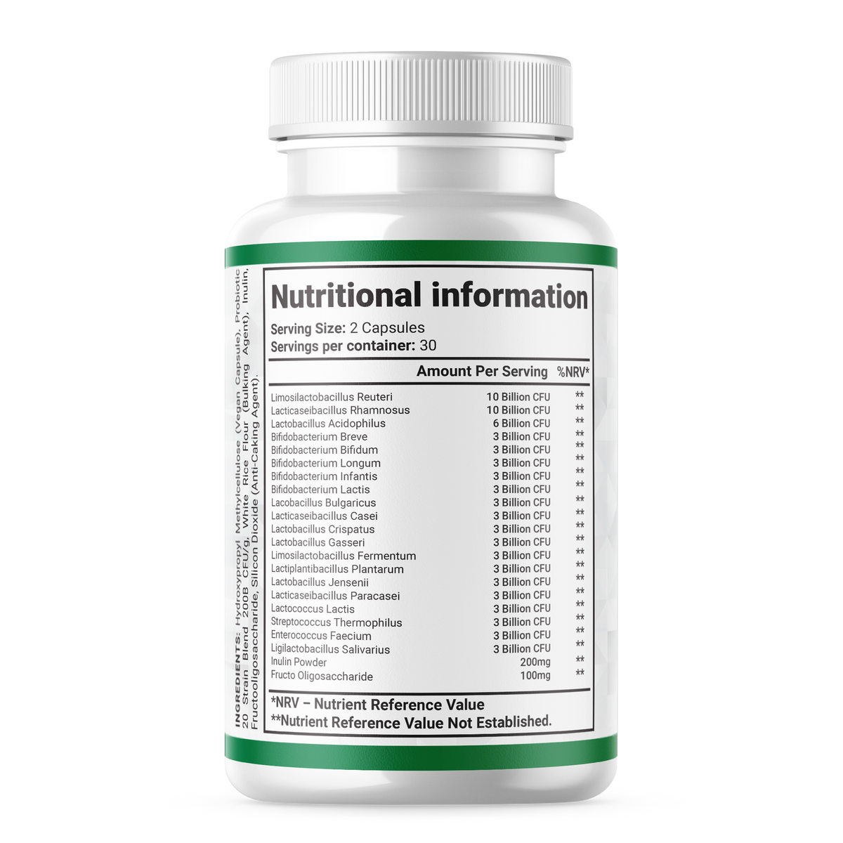 Shivay Herbals Probiotic & Prebiotic Complex - 77 Billion CFU - 20 Live Strains - 60 Vegan Capsules - 1 Month Supply - Made in the UK