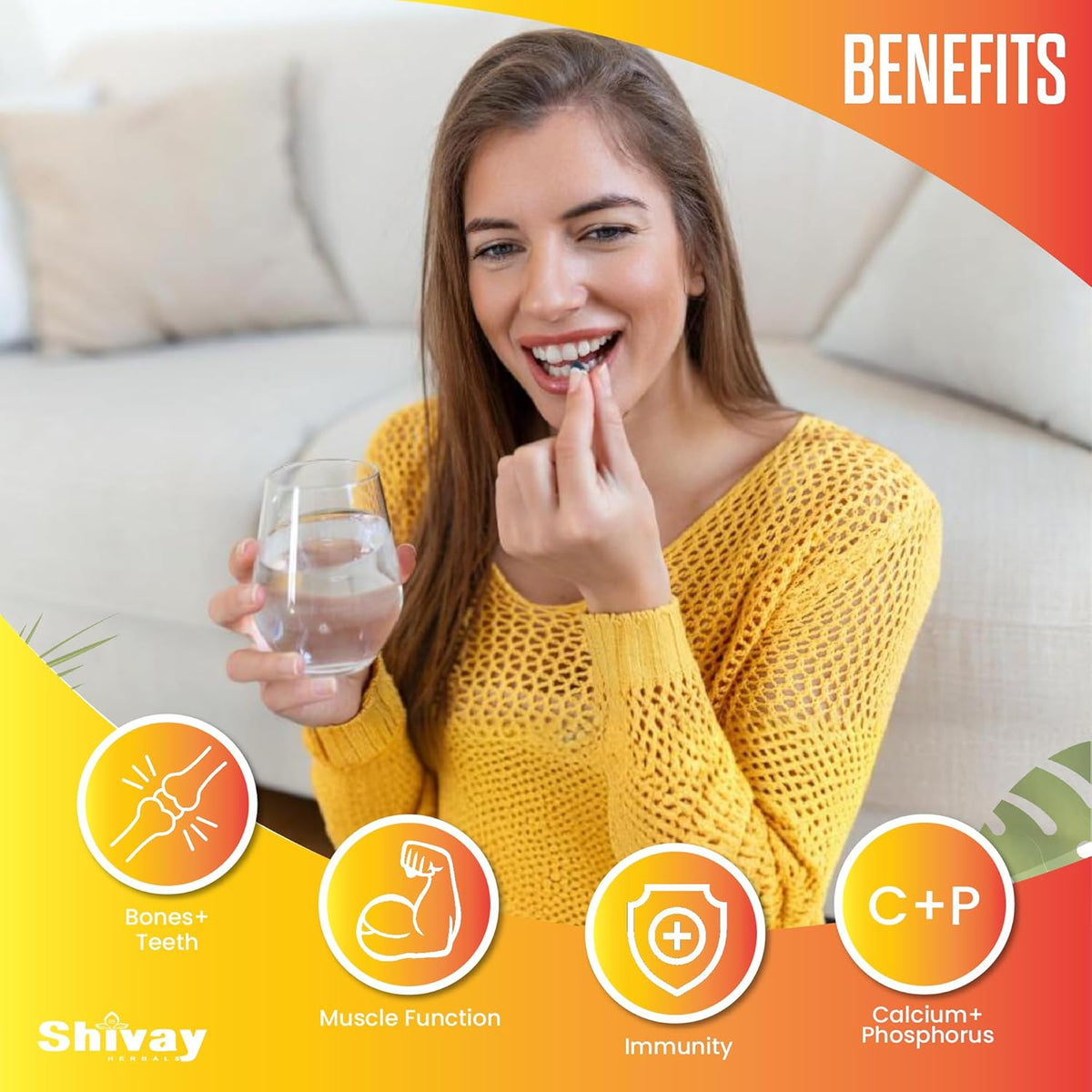 Shivay Herbals Vitamin D3 4000iu & K2 100mcg MK-7 - 365 Vegetarian Tablets - 1 Year Supply - Bone & Immune Support - Made in the UK