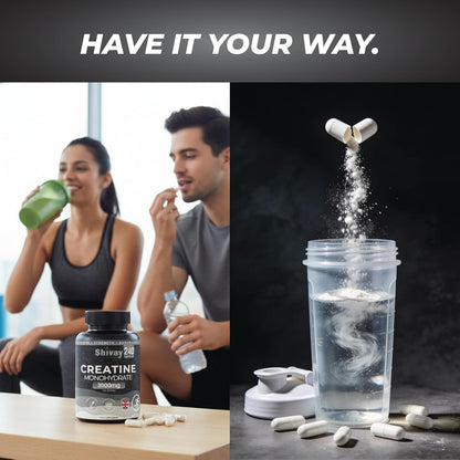 Creatine Monohydrate 240 Capsules - 3000mg per Serving